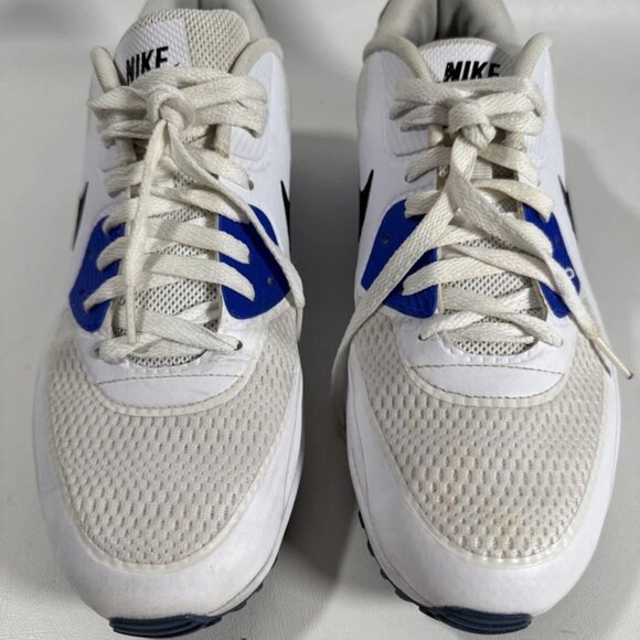 Nike Air Max 90 Spikeless Golf Shoes White Blue And Black Size 11 - Picture 10 of 16